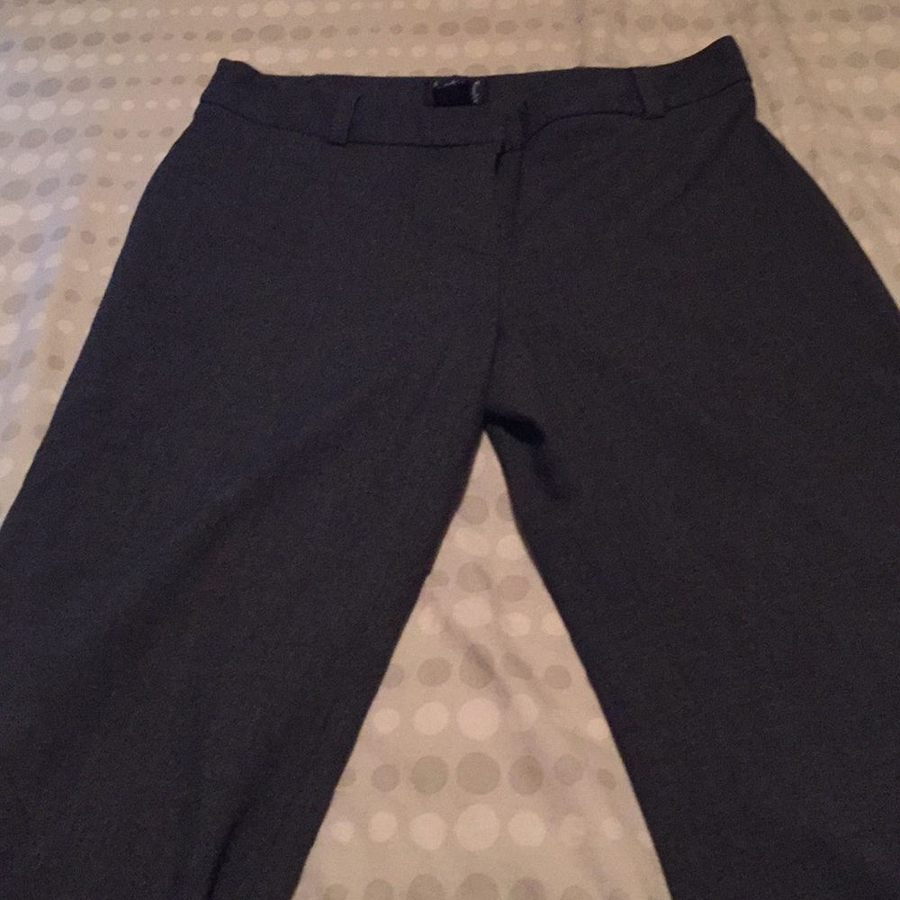 Gray slacks